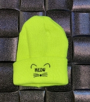 کلاه زمستانی Meow فسفری