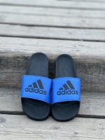 دمپایی Adidas آبی مشکی