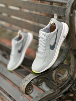 کتونی اسپرت Nike Max طوسی هفت رنگ کف فسفری