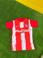 تیشرت آستین کوتاه ورزشی Atletico de Madrid قرمز سفید