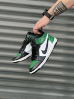 کتونی ساقدار Nike Jordan مشکی سبز