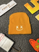 کلاه زمستانی طرح لبخند پرتقالی