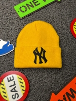 کلاه زمستانی NY زرد