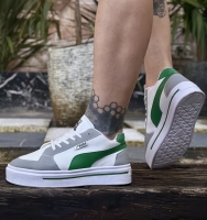 کفش کتونی PUMA سفید طوسی سبز