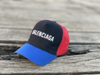 کلاه آفتابی مدل BALENCIAGA آبی مشکی قرمز