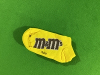 جوراب نیم ساق M & M زرد قهوه ای